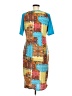 Lularoe Graphic Blue Casual Dress Size M - photo 2