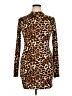 AX Paris Animal Print Brown Cocktail Dress Size 14 - photo 1