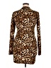 AX Paris Animal Print Brown Cocktail Dress Size 14 - photo 2