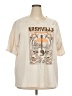 Eighty Eight Ivory Short Sleeve T-Shirt Size 3X - photo 1