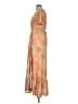 Roxy Paisley Orange Cocktail Dress Size M - photo 5