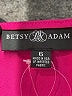 Betsy & Adam 100% Polyester Pink Cocktail Dress Size 6 - photo 4