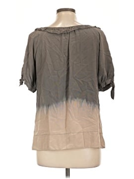 Gibson 3/4 Sleeve Silk Top (view 2)