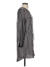 Glam Gray 3/4 Sleeve Blouse Size S - photo 4