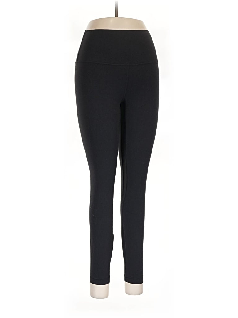Pre-owned Lululemon Athletica Leggings In Black