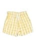Shein Stripes Yellow Shorts Size 10 - photo 2