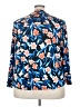 Zac & Rachel Blue Long Sleeve Blouse Size 3X - photo 2