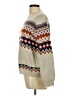 Fate Print Tan Pullover Sweater Size L - photo 5