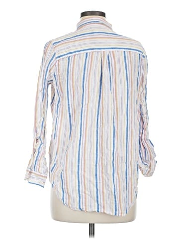 Per Se Long Sleeve Button-Down Shirt (view 2)