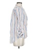Per Se Stripes White Long Sleeve Button-Down Shirt Size M - photo 4
