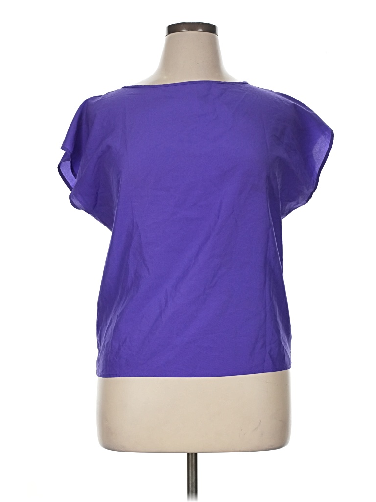 Pre-owned Assorted Brands Short Sleeve T-shirt In Purple