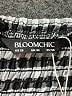 BLOOMCHIC Houndstooth Black Jumpsuit Size 28 - photo 4
