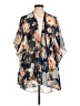 Emory Park 100% Polyester Blue Kimono Size M - photo 1