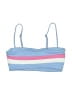 Unbranded Stripes Blue Swimsuit Top Size M (estimated) - photo 2