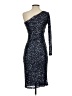 Betsy & Adam 100% Polyester Blue Cocktail Dress Size 2 - photo 2