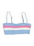 Unbranded Stripes Blue Swimsuit Top Size M (estimated) - photo 1