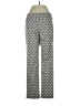 Krazy Larry Print Blue Casual Pants Size 4 - photo 1