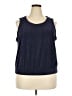LIVI Blue Sleeveless Top Size 18 Plus - photo 1