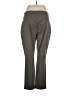 dalia Solid Tan Gray Active Pants Size XL - photo 2