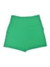Zara Solid Green Shorts Size L - photo 2