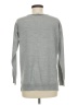 Hannah 100% Acrylic Gray Long Sleeve Top Size M - photo 2