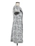 Connected Apparel Tweed Gray Casual Dress Size 8 - photo 4