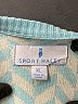 Sport Haley Chevron-herringbone Blue Pullover Sweater Size XL - photo 7