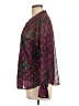 Assorted Brands 100% Polyester Purple Long Sleeve Blouse Size L (estimated) - photo 5