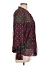 Assorted Brands 100% Polyester Purple Long Sleeve Blouse Size L (estimated) - photo 4