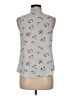 E&M Collection Gray Sleeveless Blouse Size M - photo 2