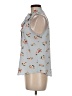 E&M Collection Gray Sleeveless Blouse Size M - photo 5