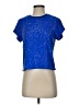 Generation Love 100% Polyester Blue Short Sleeve Blouse Size P (petite) - photo 1