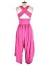 Eldridge Solid Pink Romper Size L - photo 2