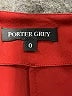 Porter Grey 100% Silk Burgundy Blouse Size 0 - photo 7