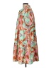 Hayden 100% Polyester Print Orange Casual Dress Size L - photo 5