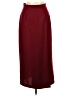 Gantos 100% Polyester Solid Burgundy Formal Skirt Size 12 - photo 1
