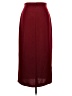 Gantos 100% Polyester Solid Burgundy Formal Skirt Size 12 - photo 2