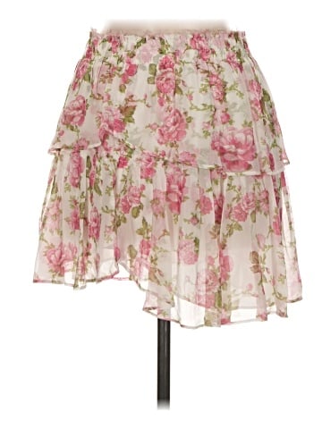 LoveShackFancy Silk Skirt (view 2)