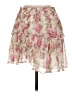 LoveShackFancy 100% Silk Floral Pink Silk Skirt Size M - photo 2