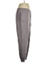 Max & Mia Solid Gray Casual Pants Size L - photo 4