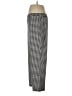 Susan Graver Houndstooth Black Casual Pants Size L - photo 5