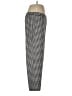 Susan Graver Houndstooth Black Casual Pants Size L - photo 4