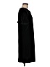 Worthington Solid Black Casual Dress Size M - photo 4