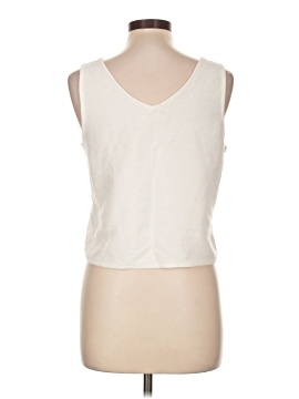 Madewell Texture &amp; Thread Tie-Front Tank Top (view 2)