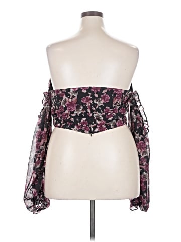 FASHION TO FIGURE 3/4 Sleeve Blouse (view 2)