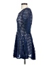 Fishbone Blue Cocktail Dress Size S - photo 5