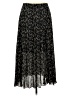 Max Studio Stars Black Casual Skirt Size L - photo 1