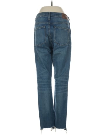 Madewell 9" High-Rise Skinny Crop Jeans: Destructed-Hem Edition (view 2)
