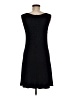 BCBGMAXAZRIA Solid Black Casual Dress Size M - photo 2