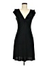 Volume One Solid Black Cocktail Dress Size M - photo 1